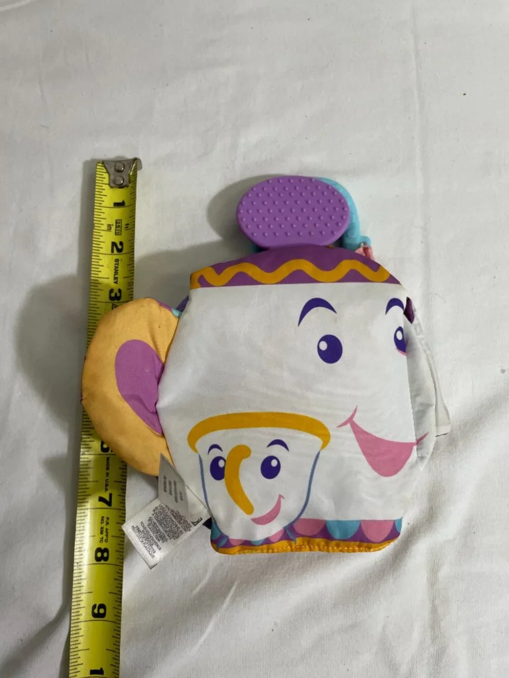 Disney Baby Beauty and the Beast Soft Activity Crinkle Book Teether Mirror 2018
